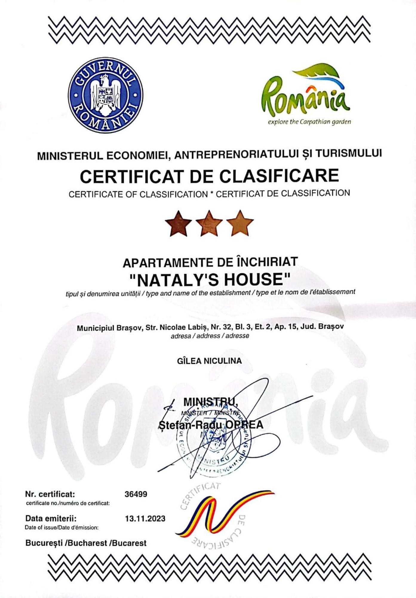 Nataly'S House Apartment Brașov Exterior foto